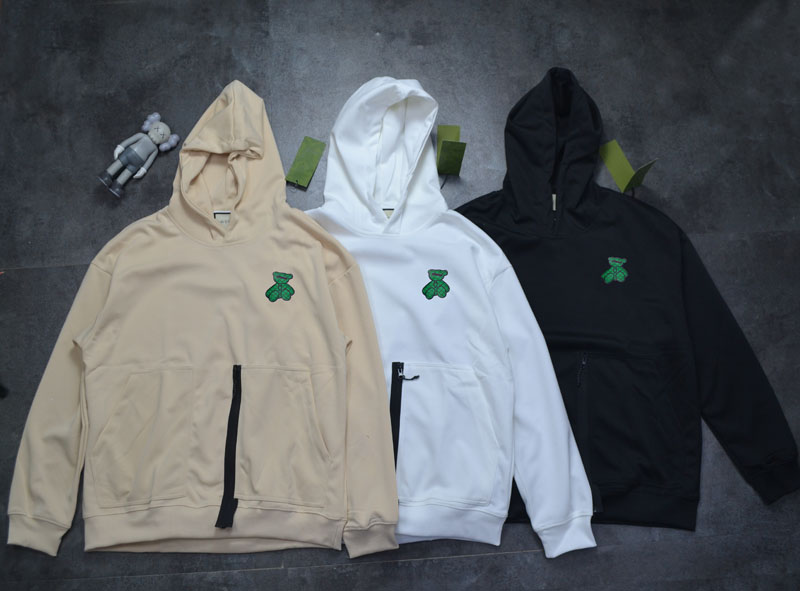 GUCCI Bear logo hoodie