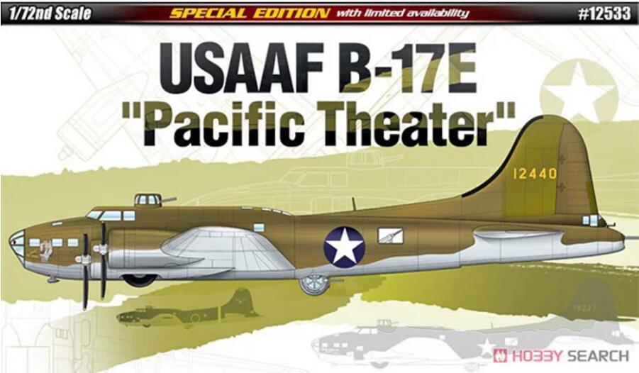 Academy Hobby 12533 USAAF B-17E Pacific Theater 1/72