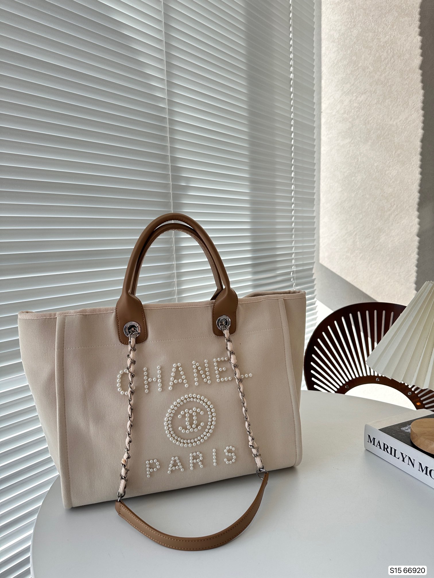 Chanel beach bag