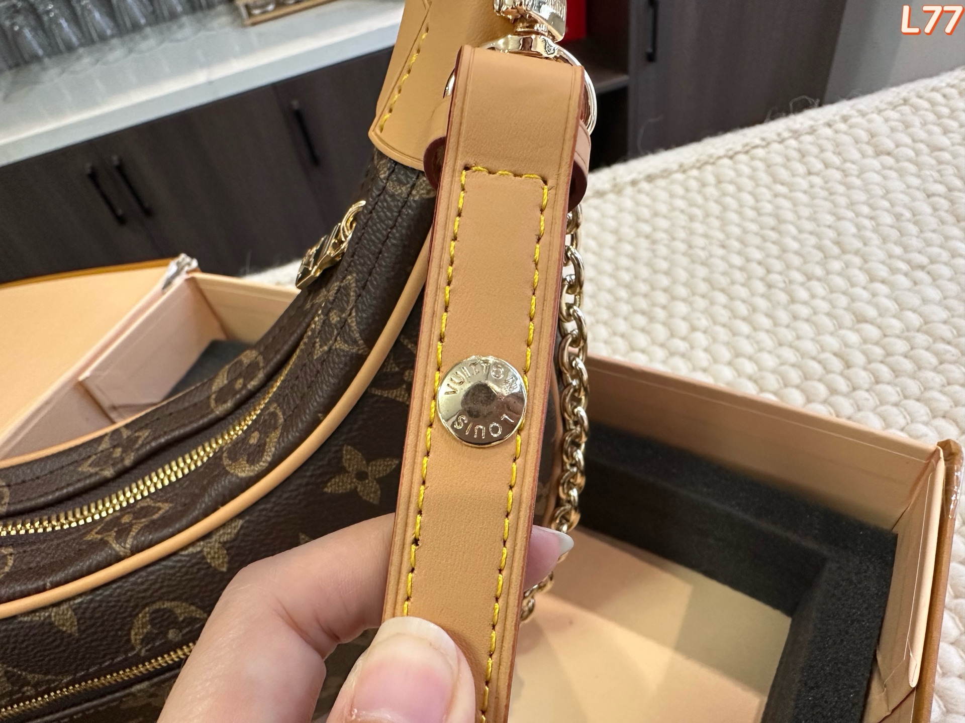 LV underarm bag