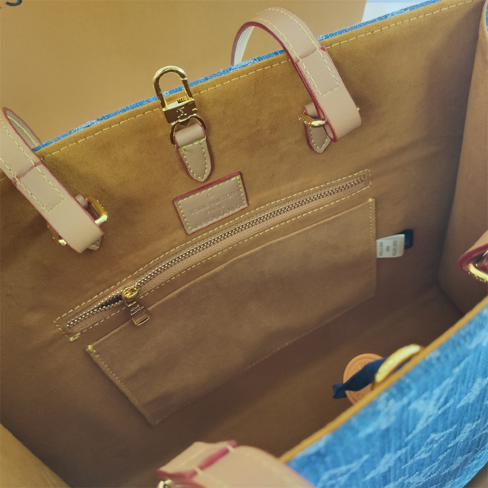 Louis Vuitton Denim Tote Bag