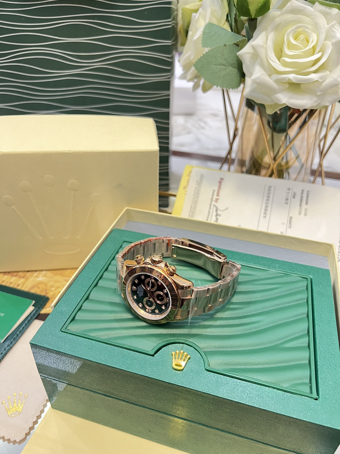 Rolex Everose Gold Cosmograph Daytona 40 Watch