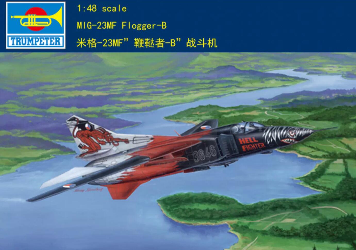 Trumpeter 02854 1/48 MIG-23MF Flogger-B