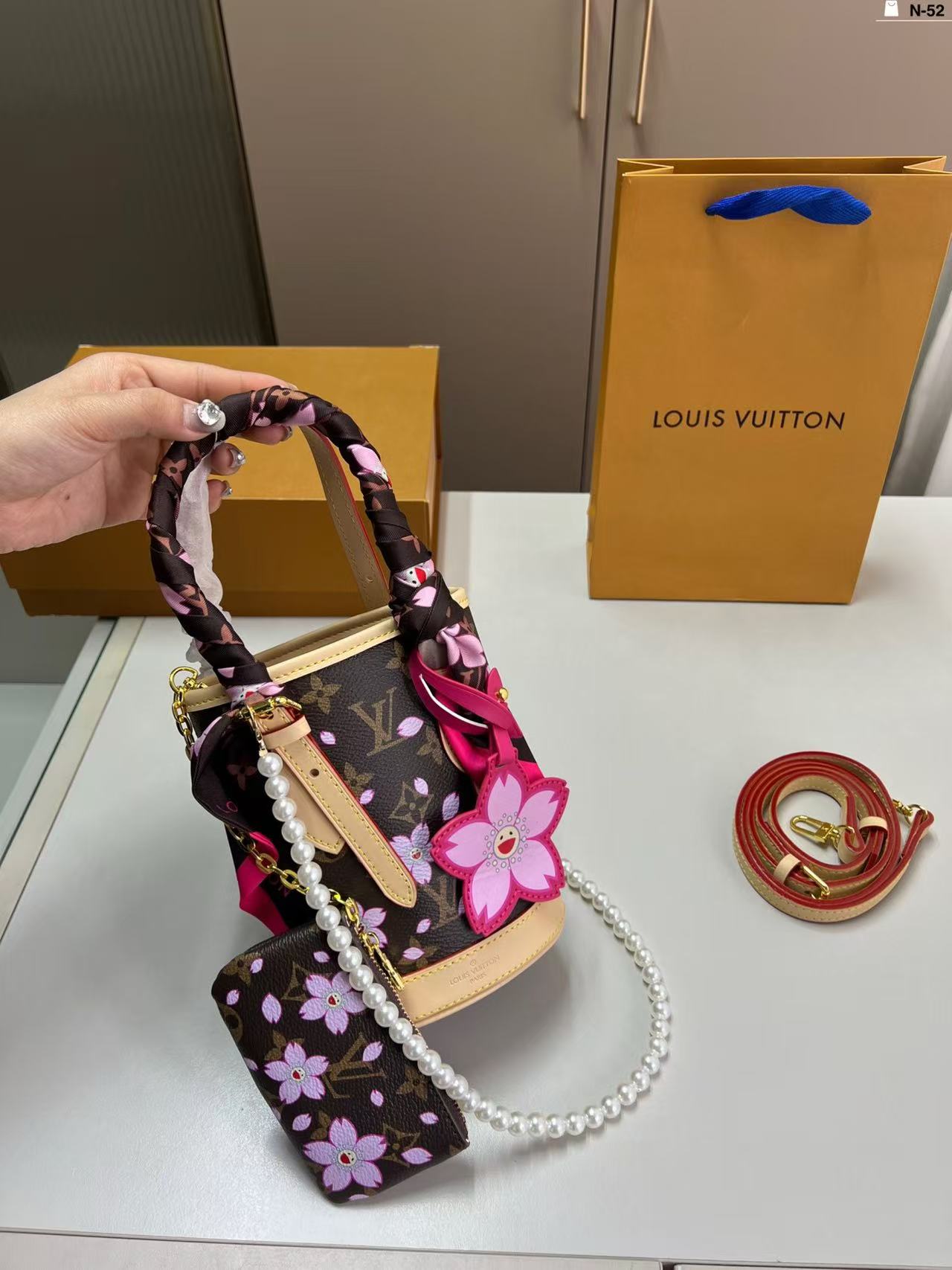 LV bucket bag