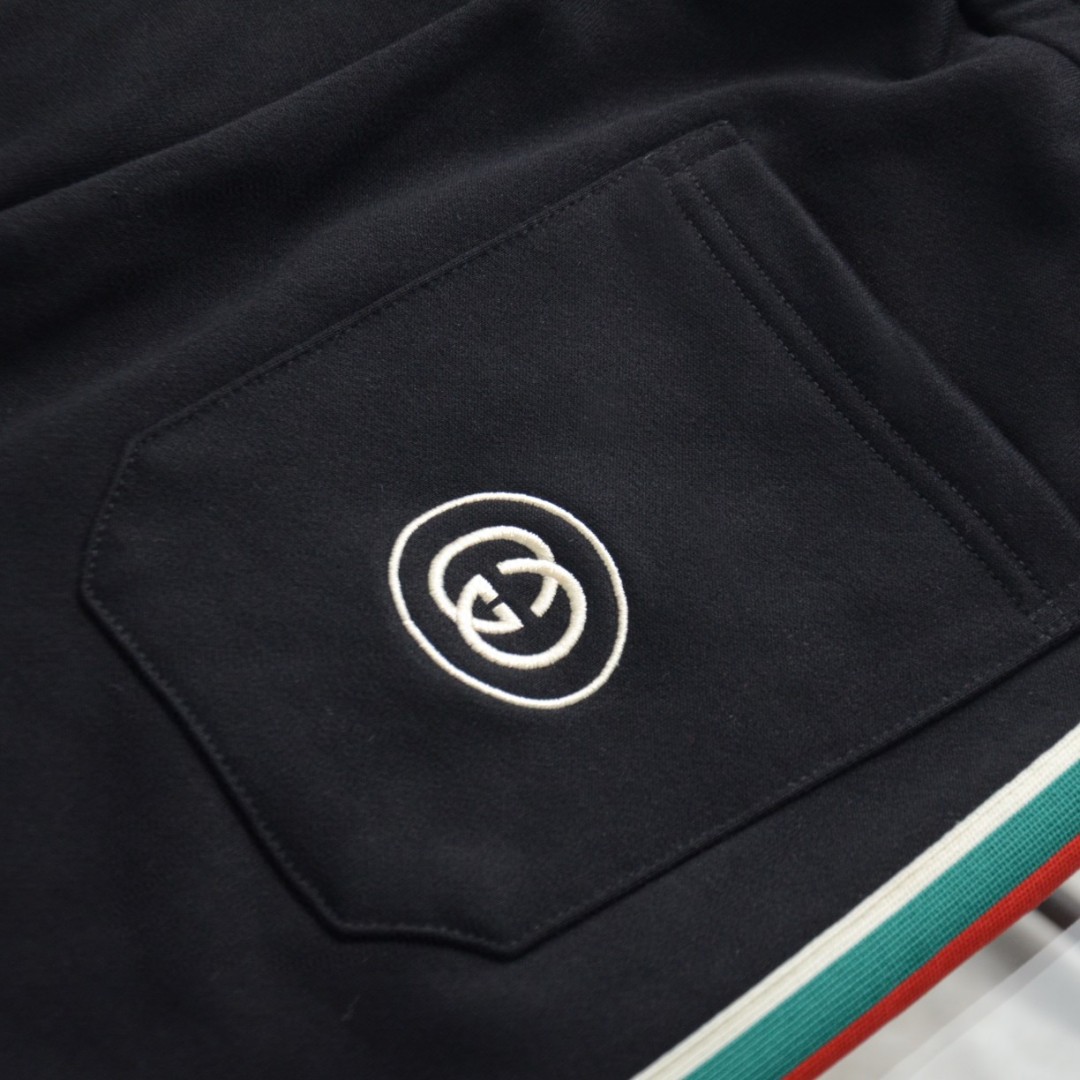 Gucci classic double Glogo casual sweatpants