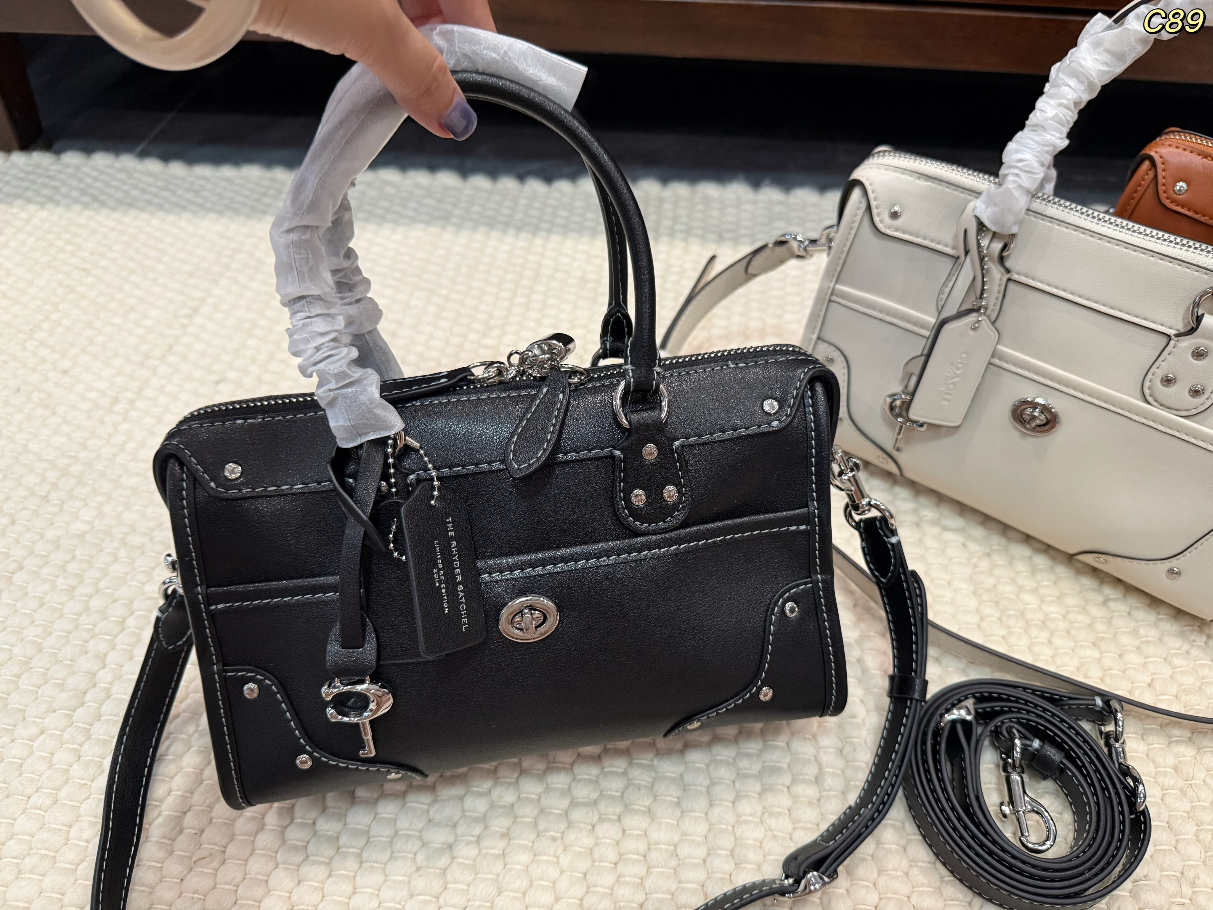Coach Rhyder 24 Vintage Biker Bag