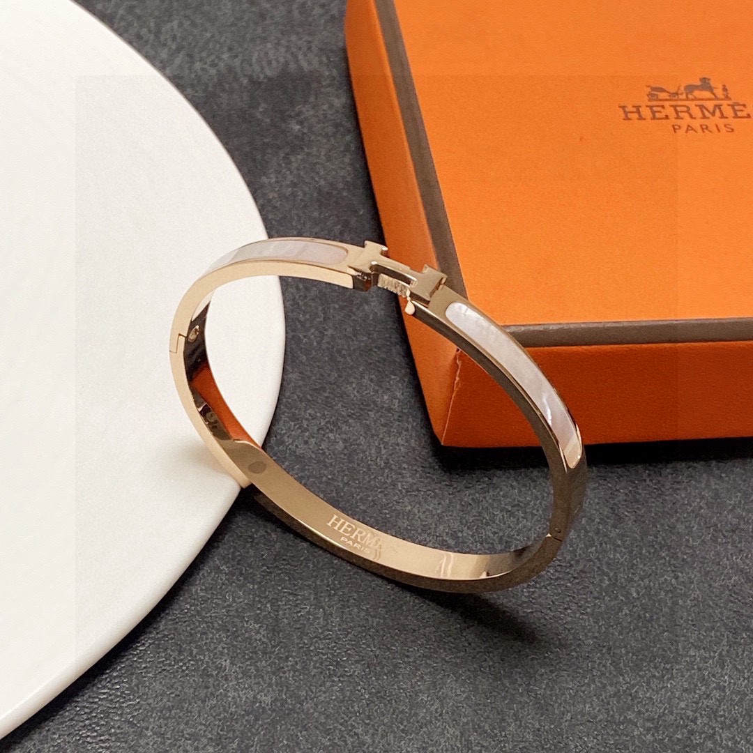 Hermes H bracelet