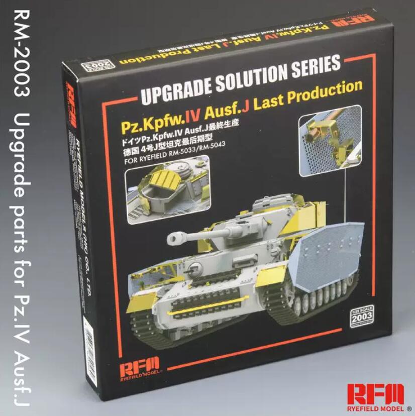 RYEFIELD MODEL RFM RM-2003 1/35 Upgrade Set for Pz.Kpfw.IV Ausf.J Last Prod