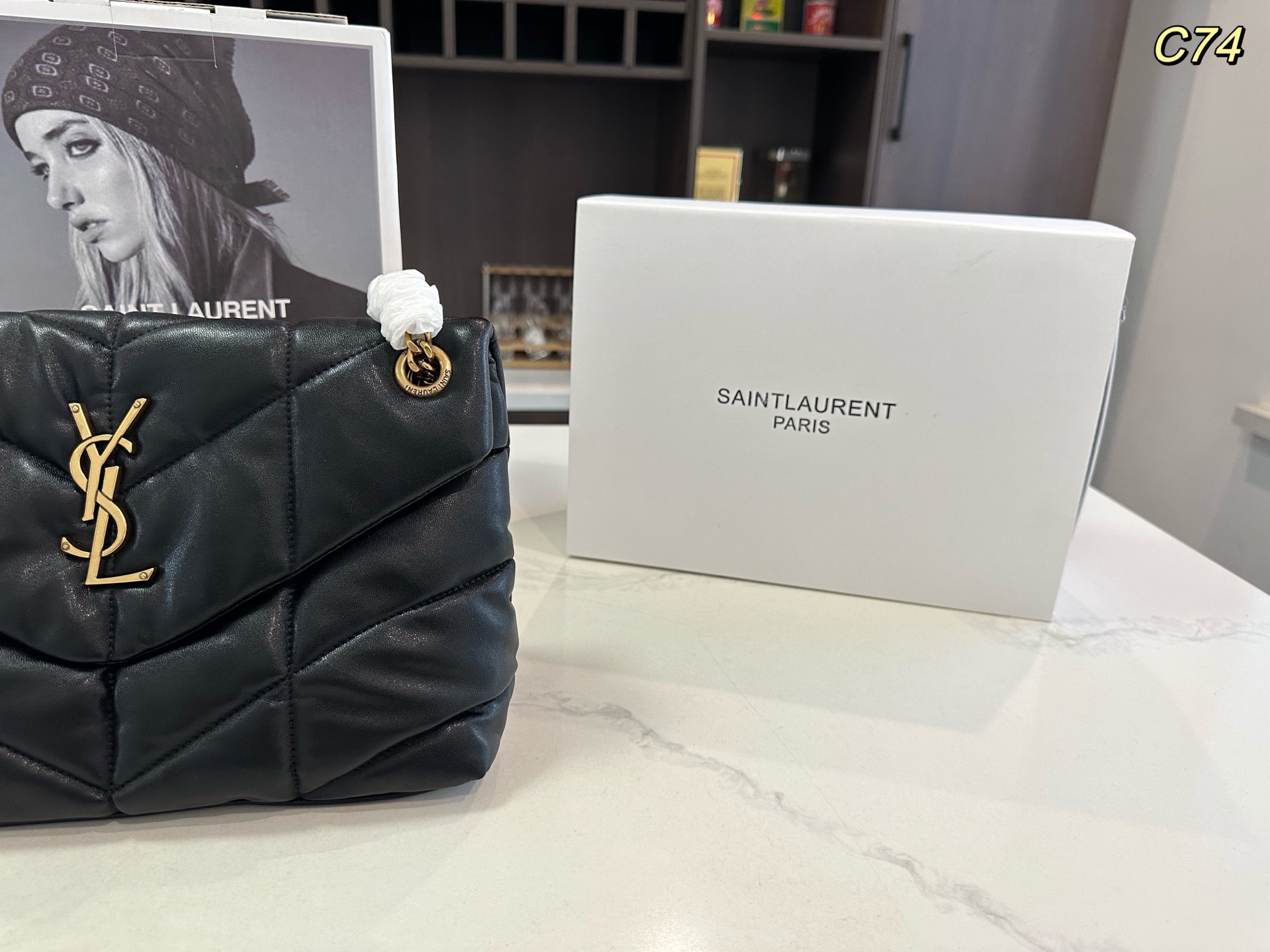 YSL Saint Laurent Women's PUFFER Cloud Bag