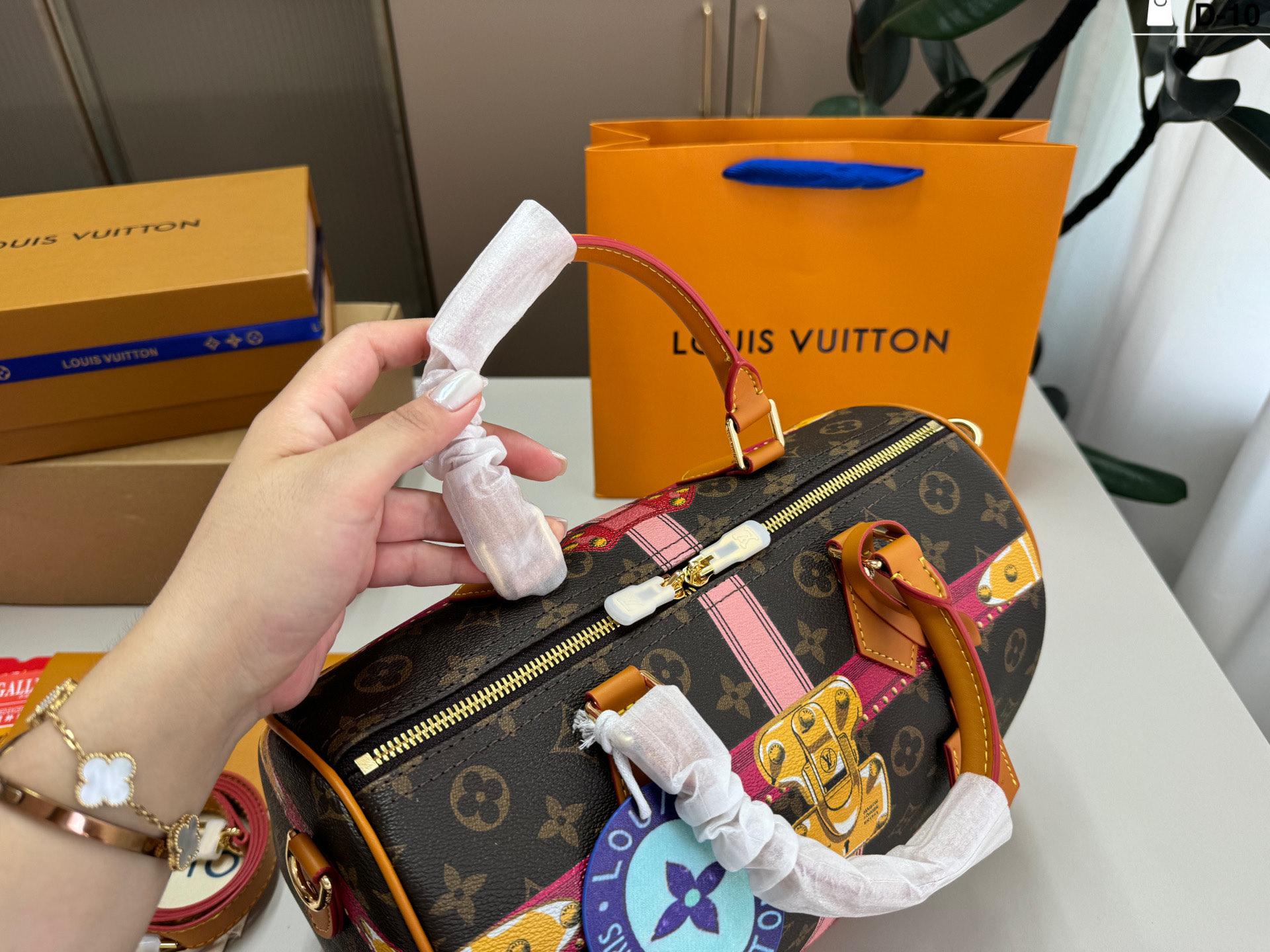 LV Summer-exclusive Speedy bag