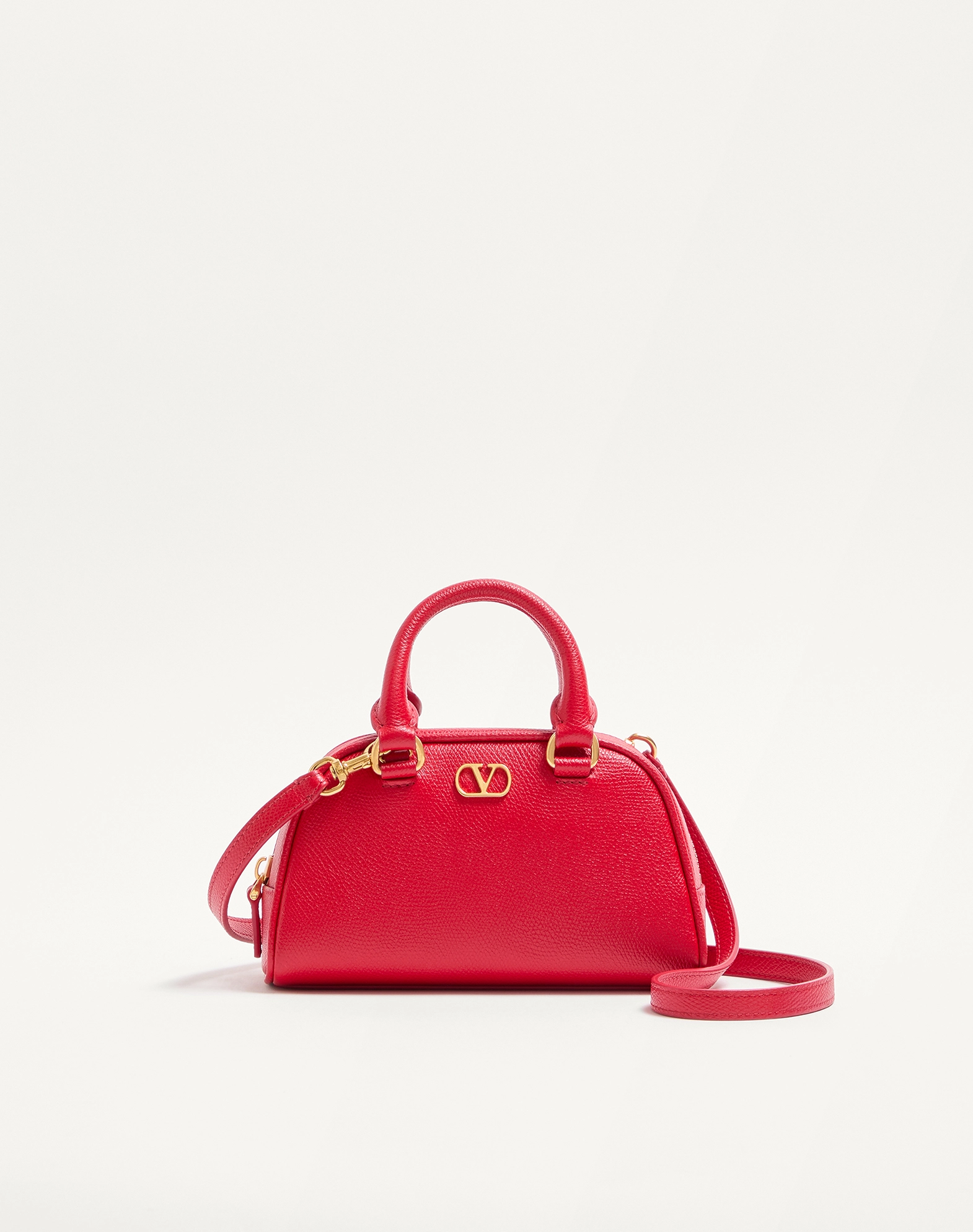 (Special Price)Valentino Mini Bowling Handbag with VLOGO SIGNATURE