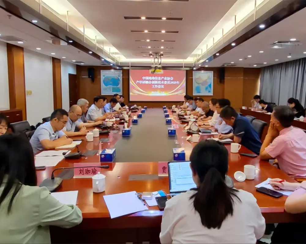 China Geographic Information Industry Association's 2025 Working Meeting of the Industry-University-Research Integration Innovation Technical Committee Held in Beijing