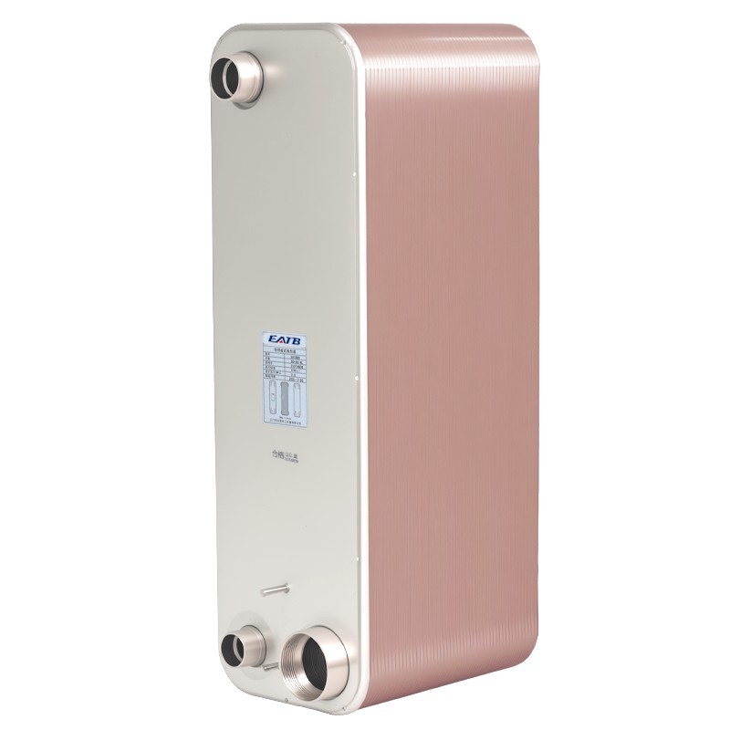 EATB95 Custom OEM Plate Heat Exchanger for Drinking Water Systems Brazed Stainless Steel Plate Heat Exchanger