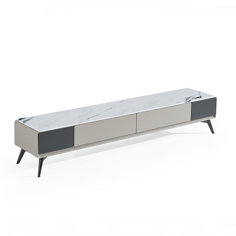 Modern Light Luxury Sintered Stone TV Cabinet