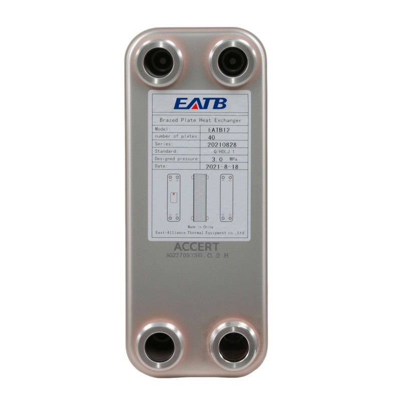 EATB12 For refrigeration and heating equipment, suitable for use in heat pumps, air conditioning units and similar systems, serving as economisers, intercoolers and similar components.