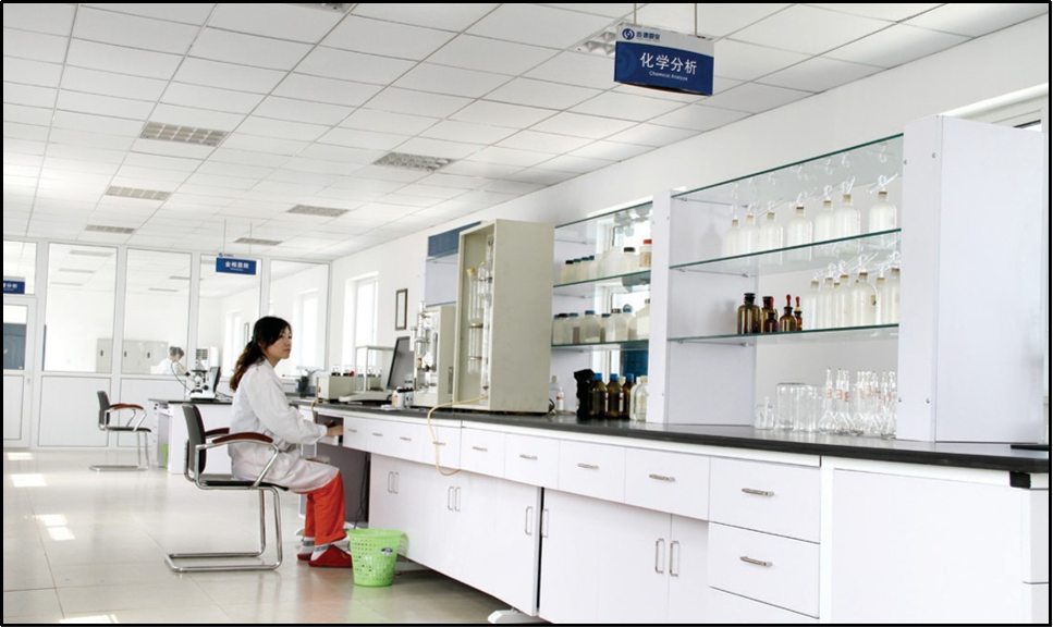 Lab of chemical composition analysis