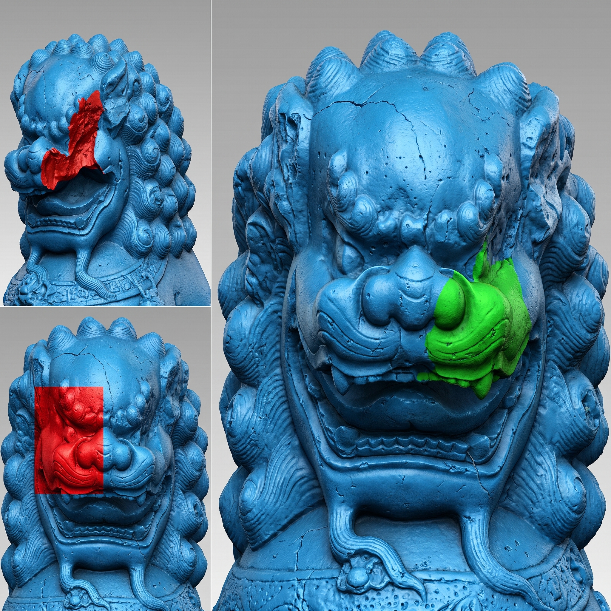 Digital Virtual Restoration Design for Cultural Heritage