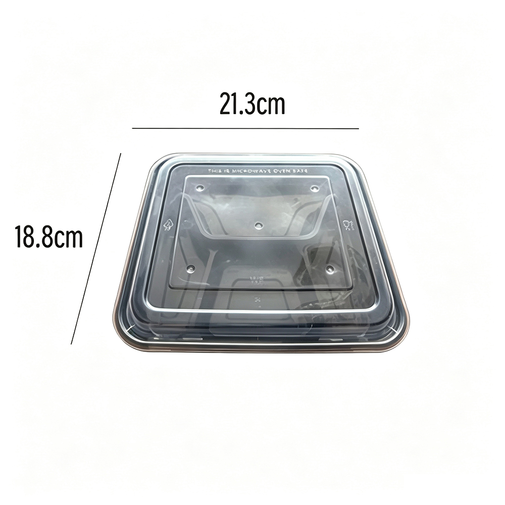4-Compartment Food Container