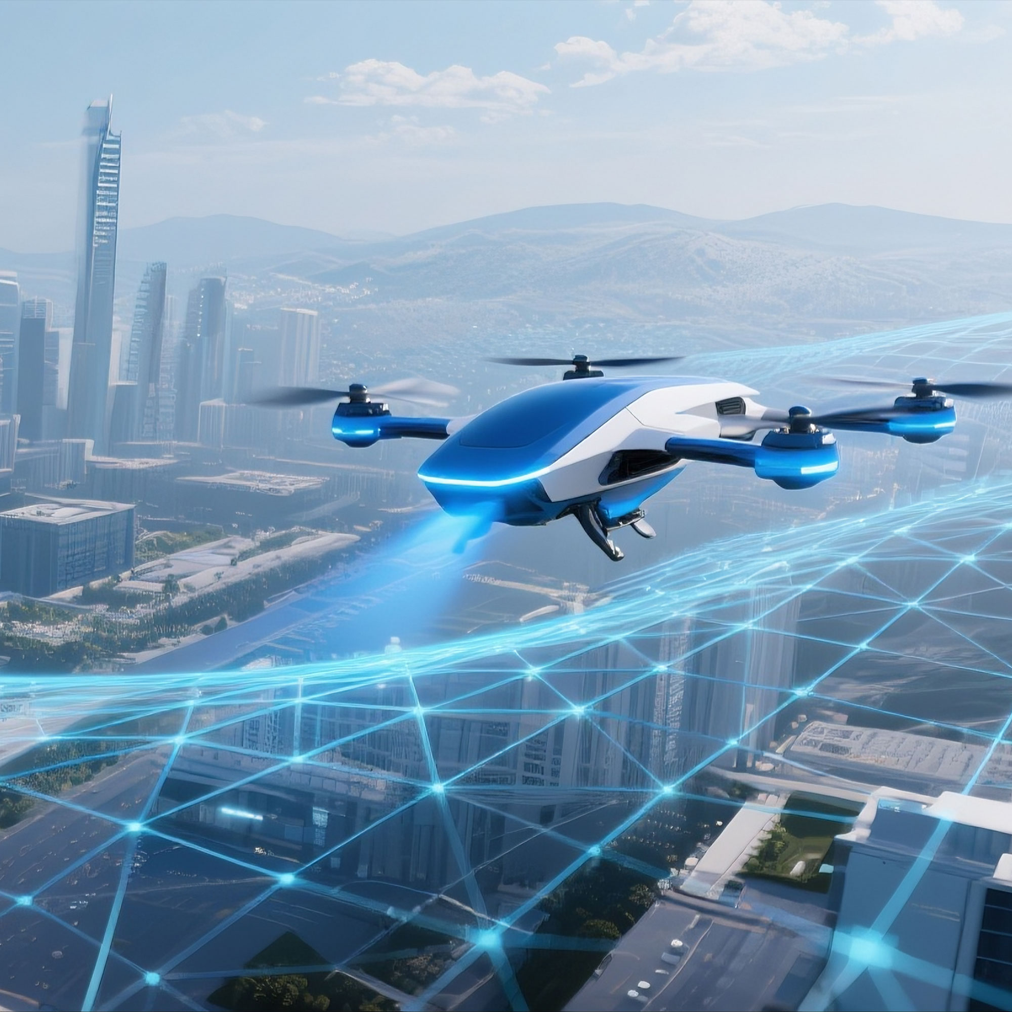 Lingjing · Virtual Low-Altitude — Low-Altitude Simulation and Deduction Engine
