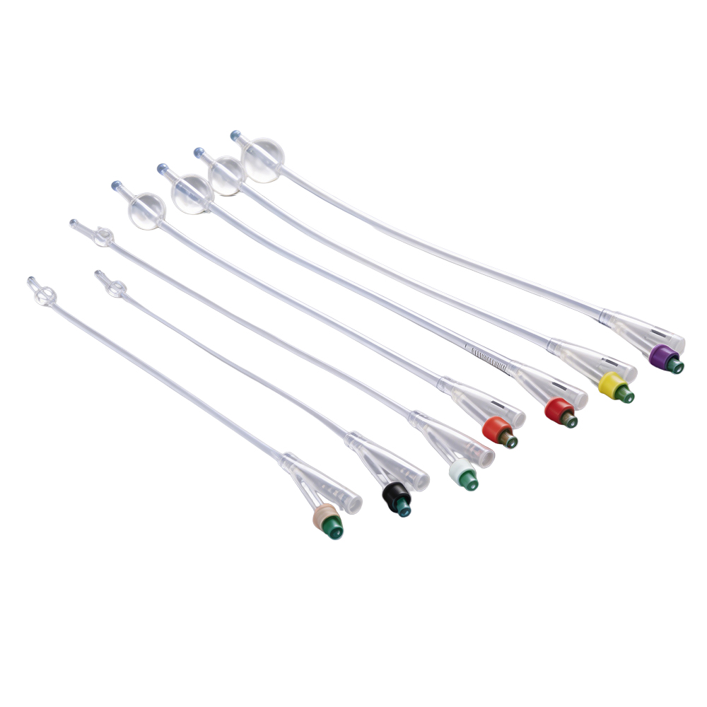 2-Way/3-Way Silicone Foley Cathetert