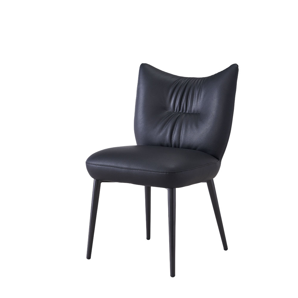 Light luxury trendy color-blocking dining chair
