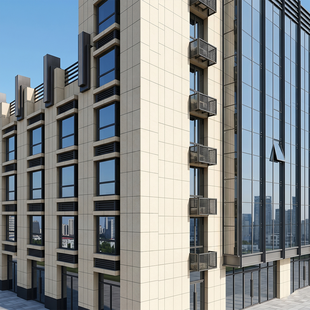 Stone / Imitation Stone Curtain Wall