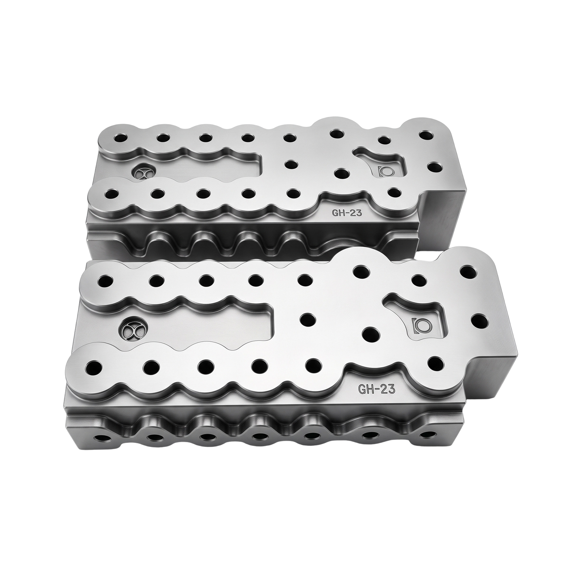 Integral Multi-way Valve Body with Complex Oil Passages