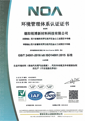 Certification Document