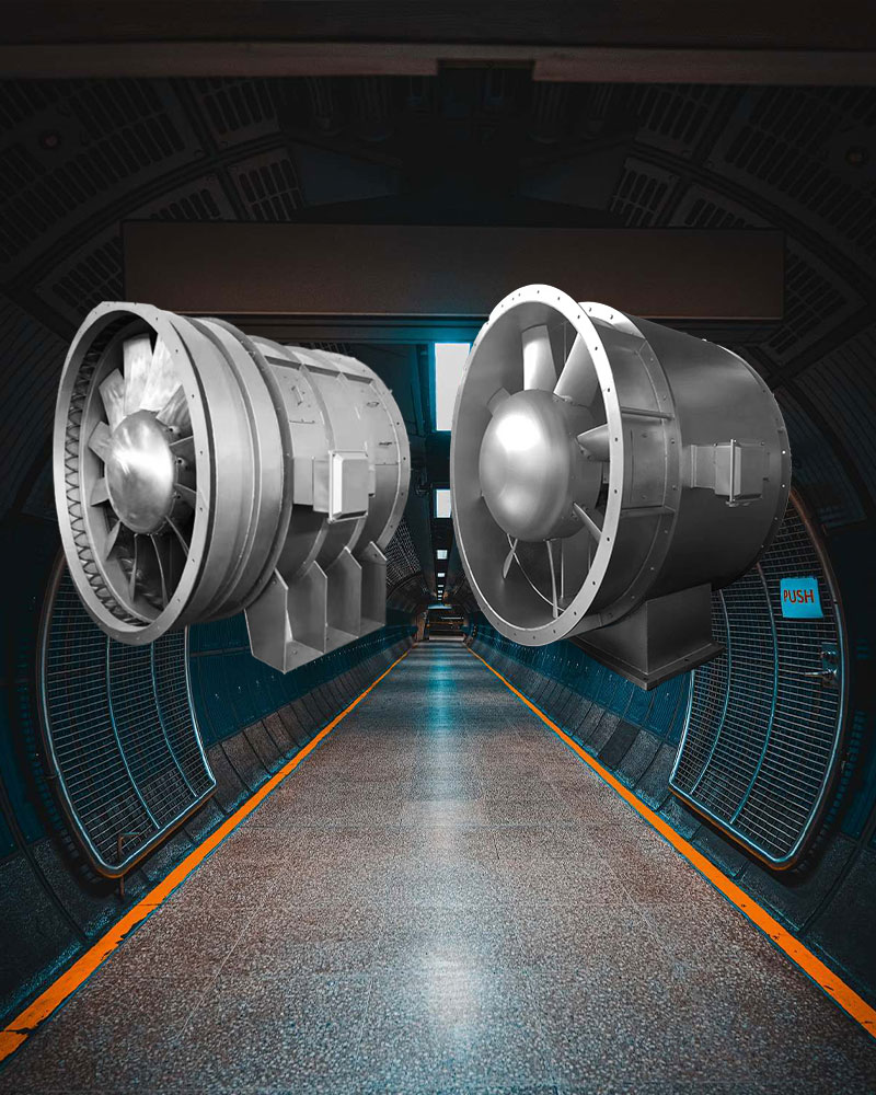 High Capacity Construction Fan