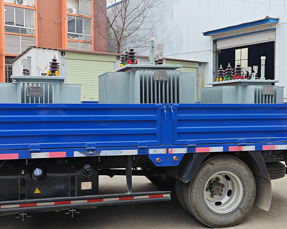 Liuzhou Baian Transformer Ships Three Oil-Immersed Transformers to Guangxi Guohua Electric Co., Ltd.