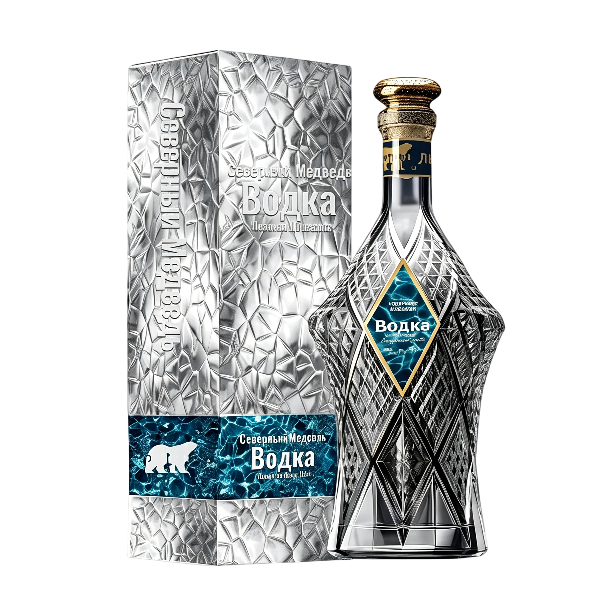 NORTHERN BEAR TSAR ICE SOUL VODKA
