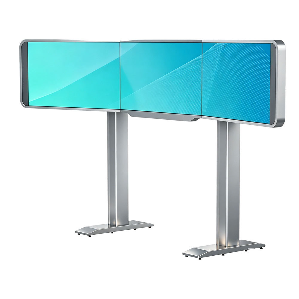 Display with stand