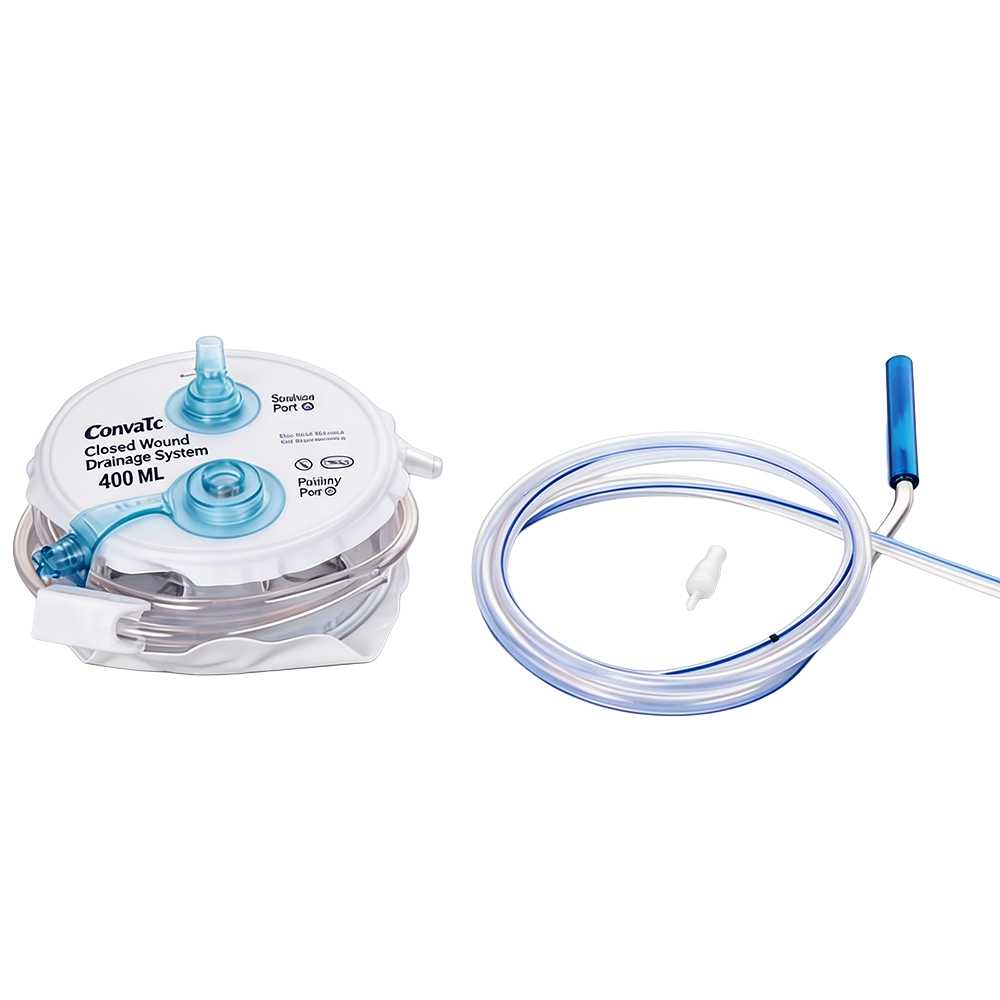Closed Wound Drainage System (Spring with silicone drain)