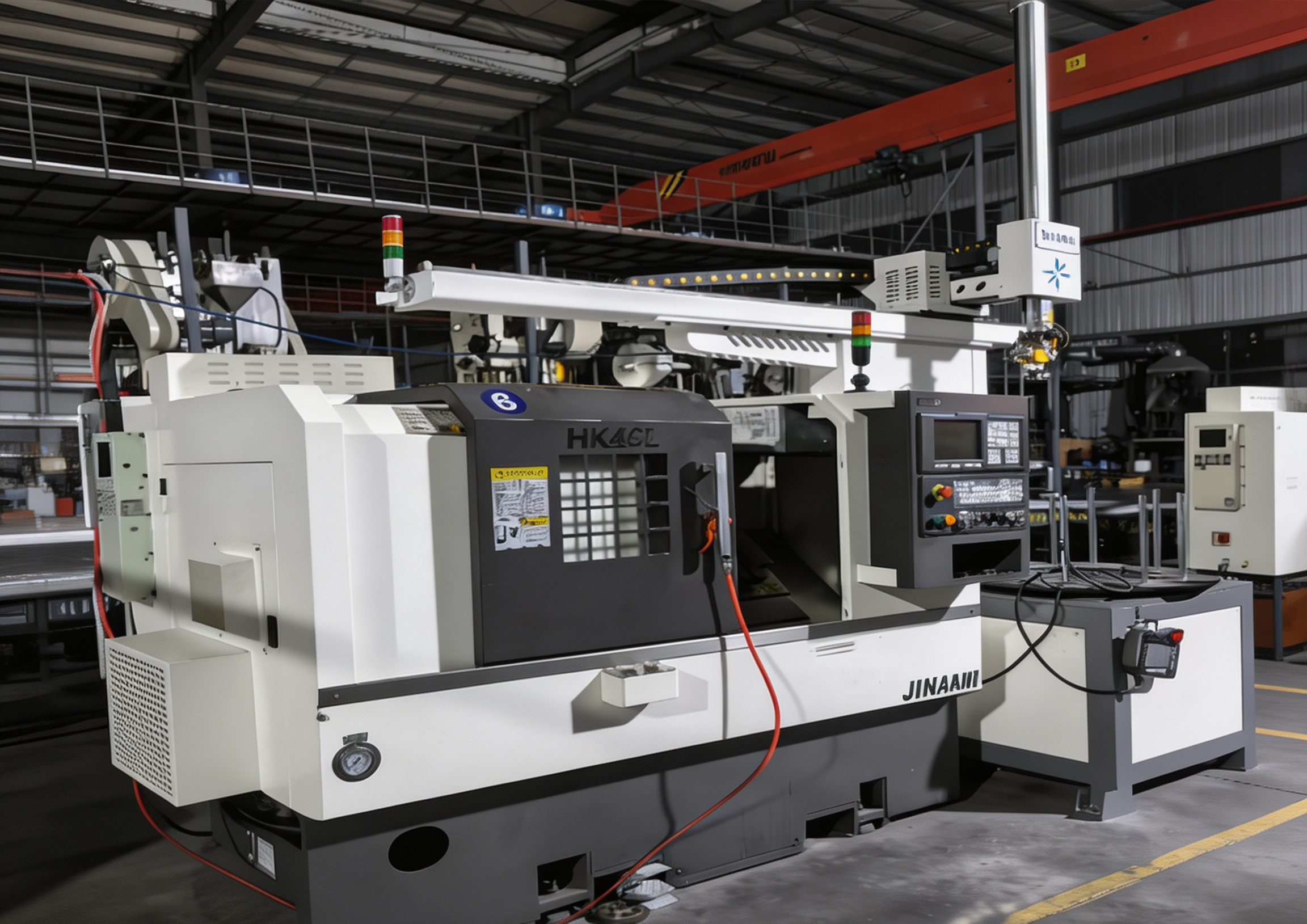 Automatic Feeding CNC Machining Lathe