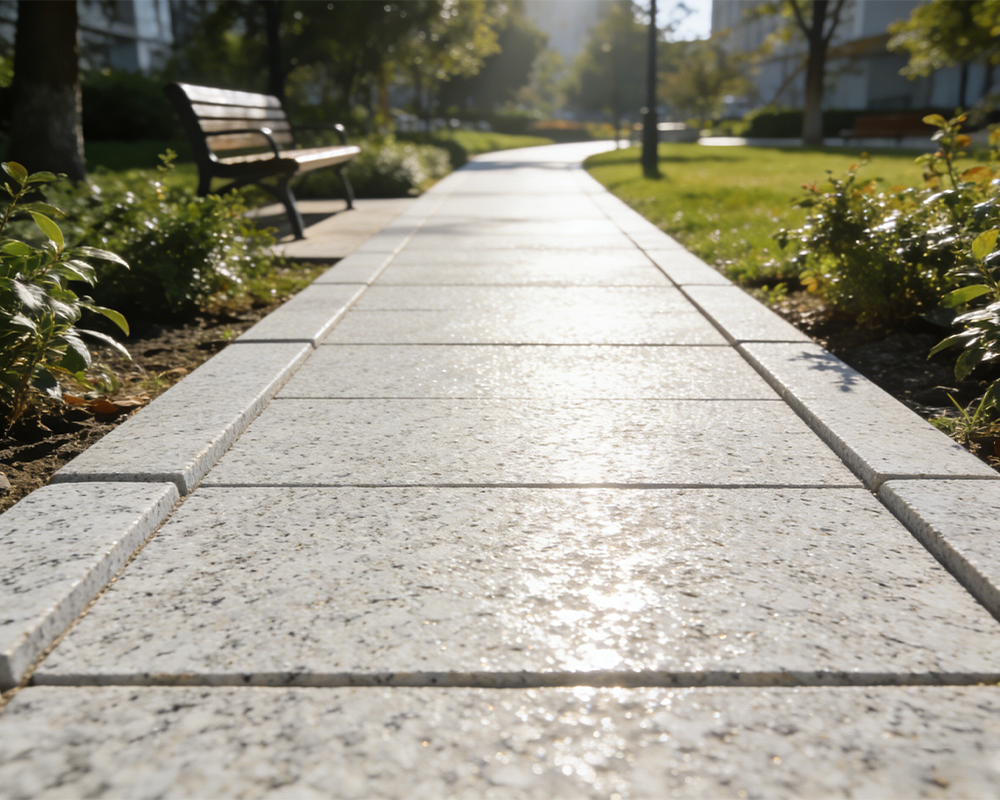 White Granite (Flame Surface): The Practical Aesthetic Choice for Outdoor Engineering