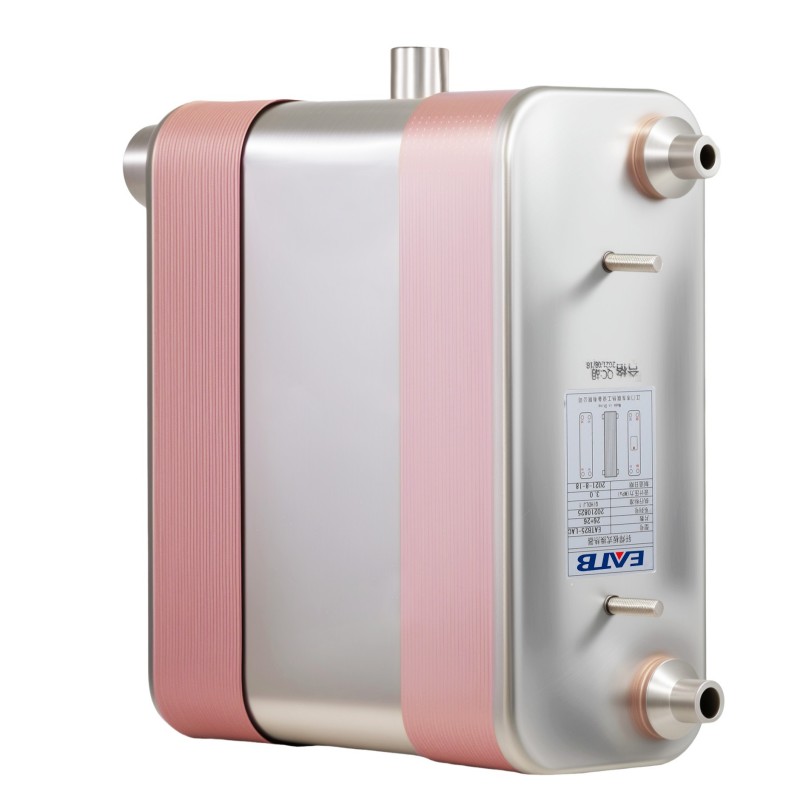 EATB25 Suitable for use in heat pumps, air conditioning units, chillers and similar equipment as evaporators, condensers, etc., and may also be employed for water-to-water heat exchange applications.