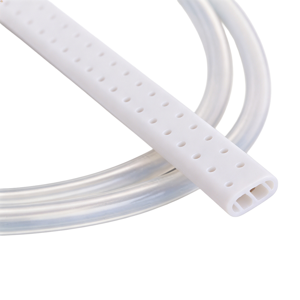 Silicone Flat Perforated Drain