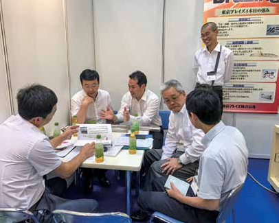 Exchange with Japanese experts