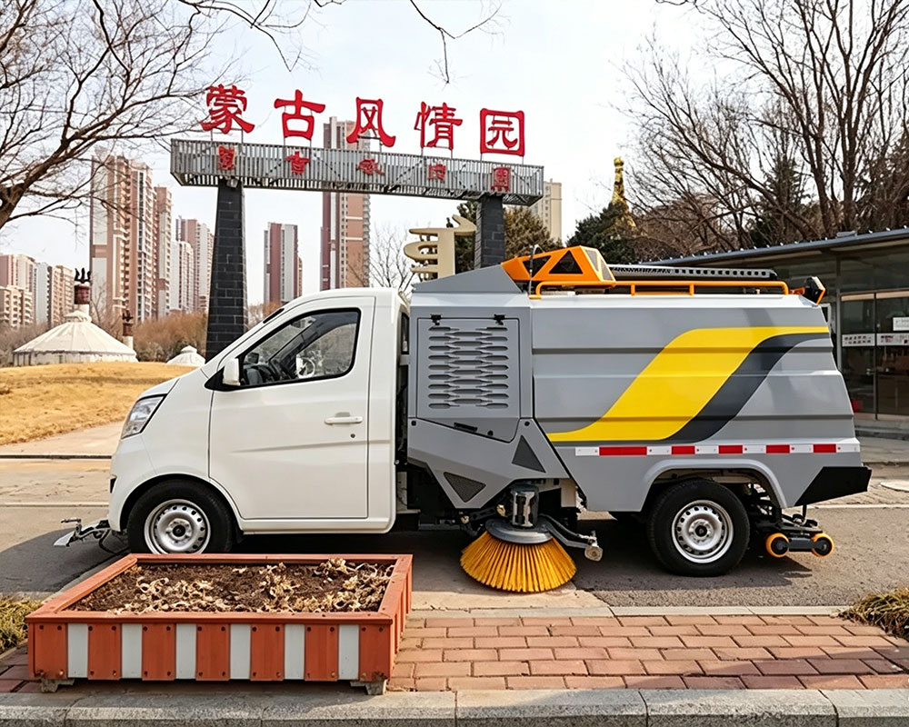 Fully Electric Street Sweeper: Enhancing Urban Sanitation with Efficiency and Sustainability