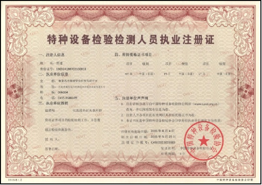 Taidy Landscape Certificate 1
