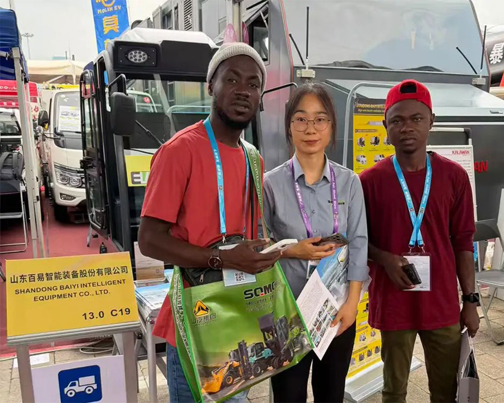 Electric Ride on Sweeper S20 & LH4500 | Baiyi Intelligent at Canton Fair 2026