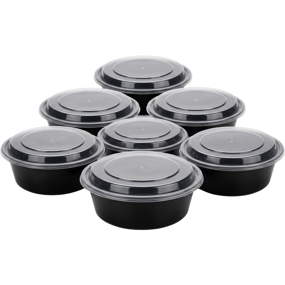 Large Capacity Plastic Round Plate