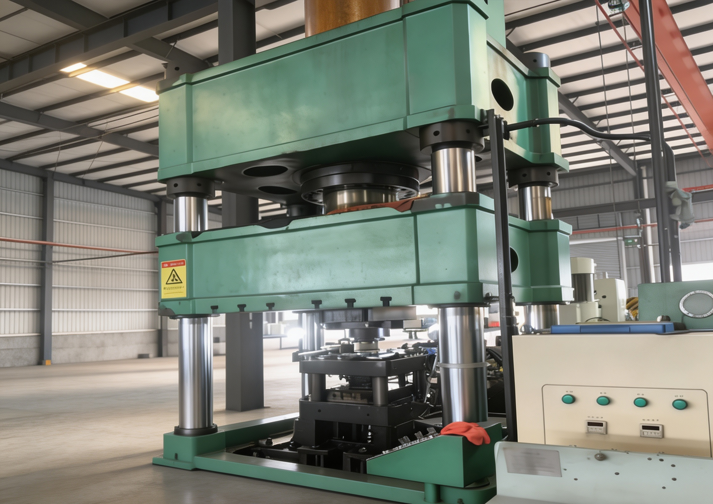 500T finishing press equipment