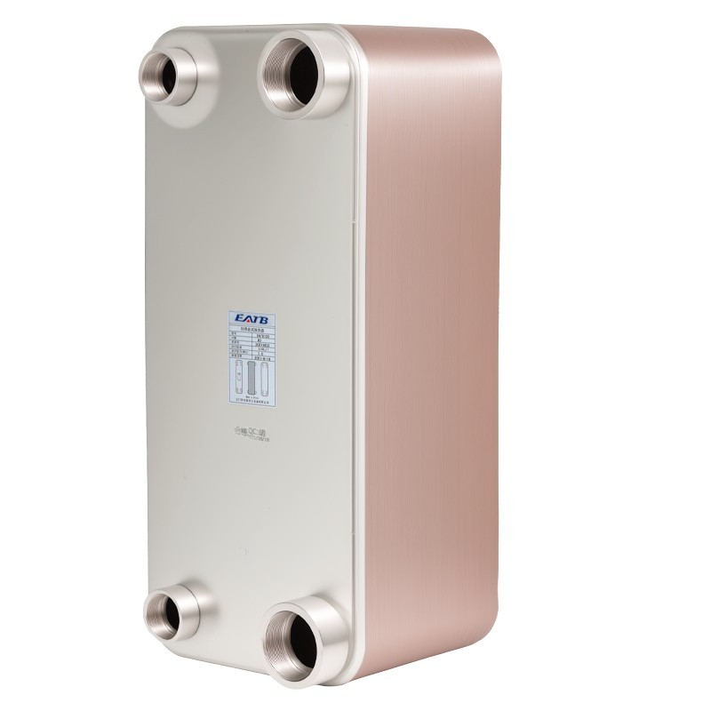 EATB120 Equipment cooling spare parts Water to refrigerant cooler Condenser cooler Brazed plate heat exchanger