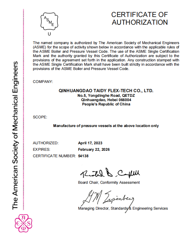 Taidy Certificate 6