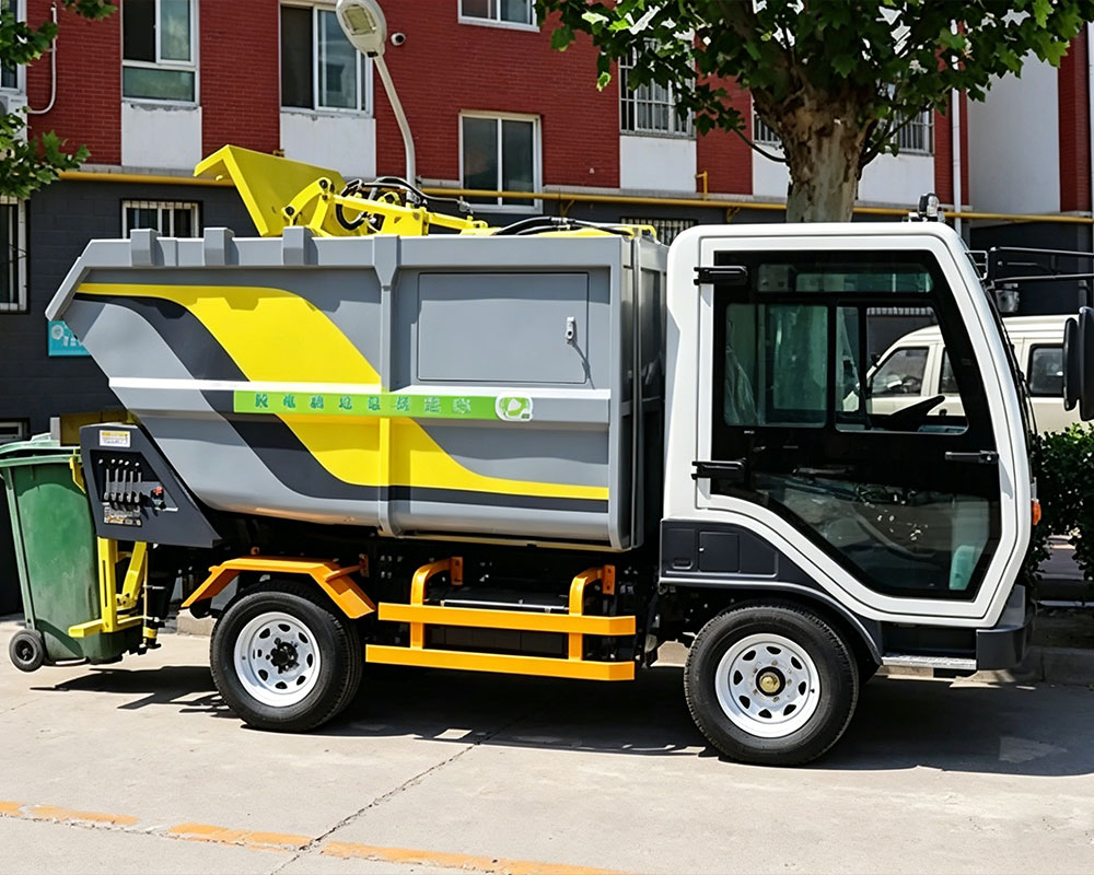 Electric Rear-Loading Garbage Trucks: Improving City Sanitation