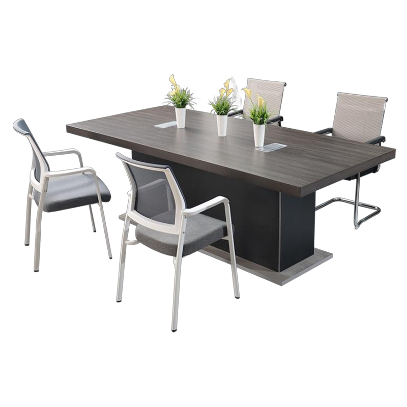 Modern Minimalist Rectangular Office Conference Table
