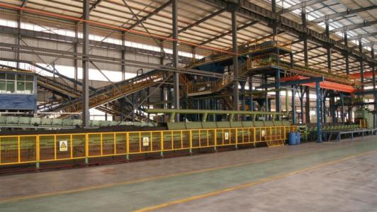 Casting molding line FR416