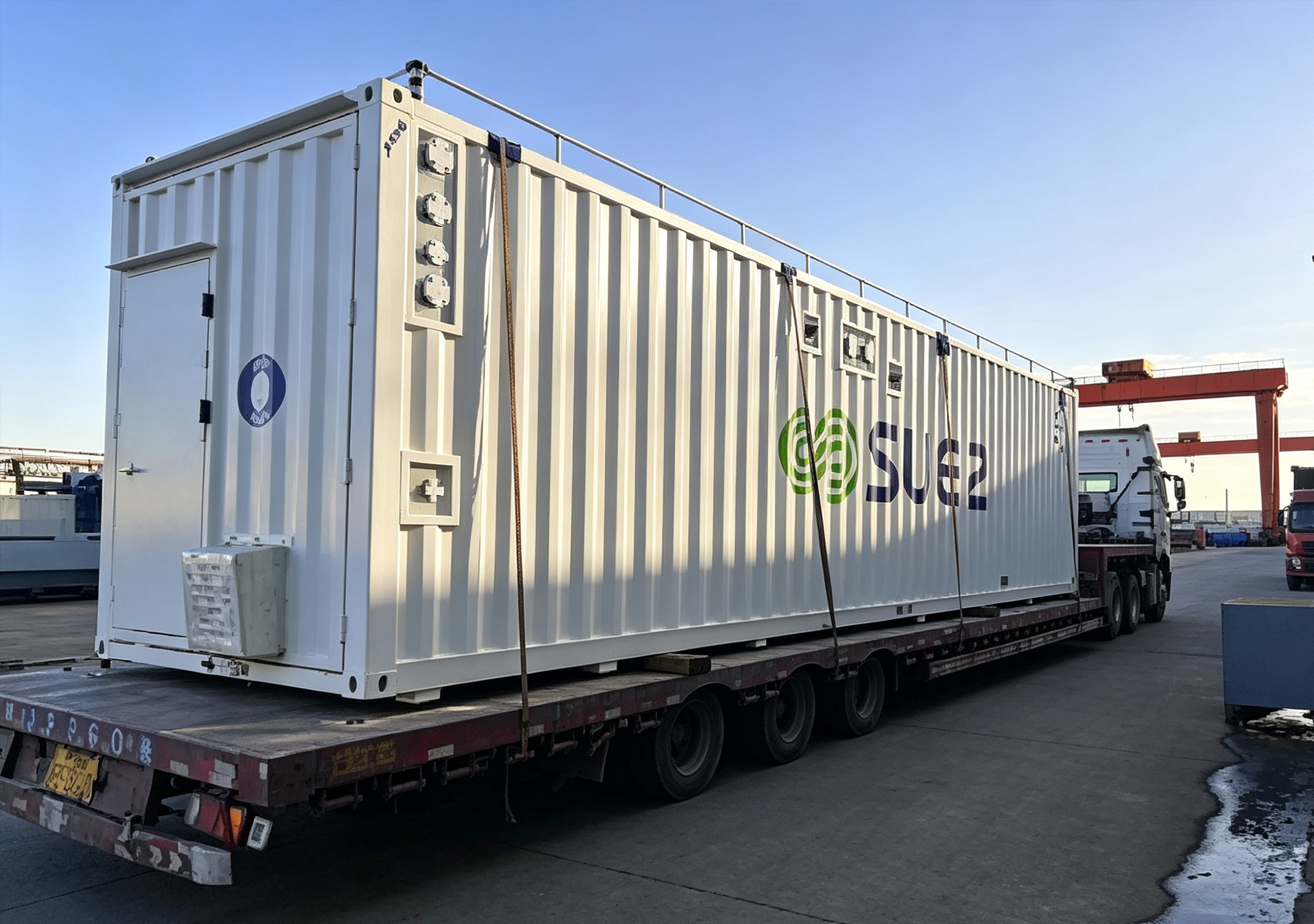 Ozonia - Suez Canal Project Sewage Treatment Container