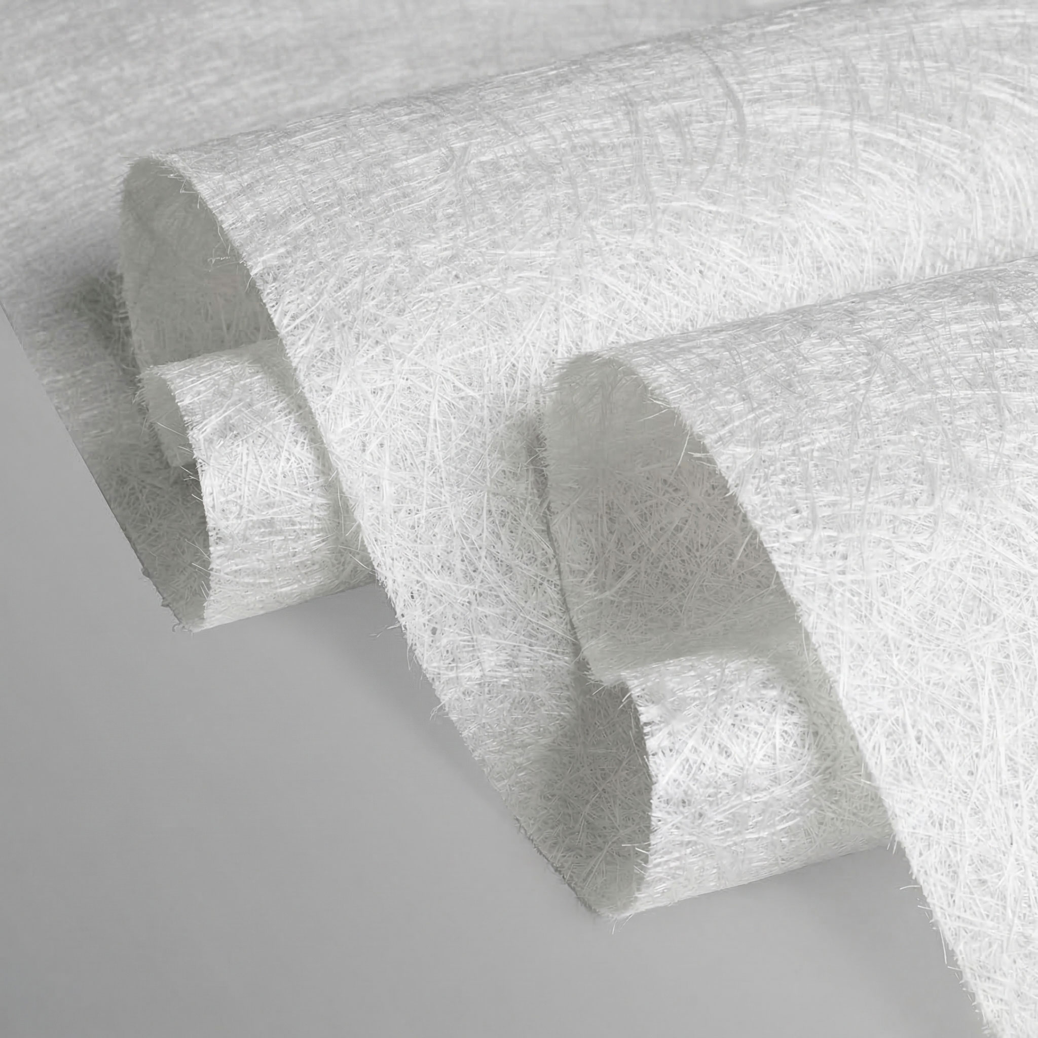 Glass fiber stitched mat